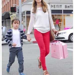 Vintage pink distressed Joe’s jeans size 26